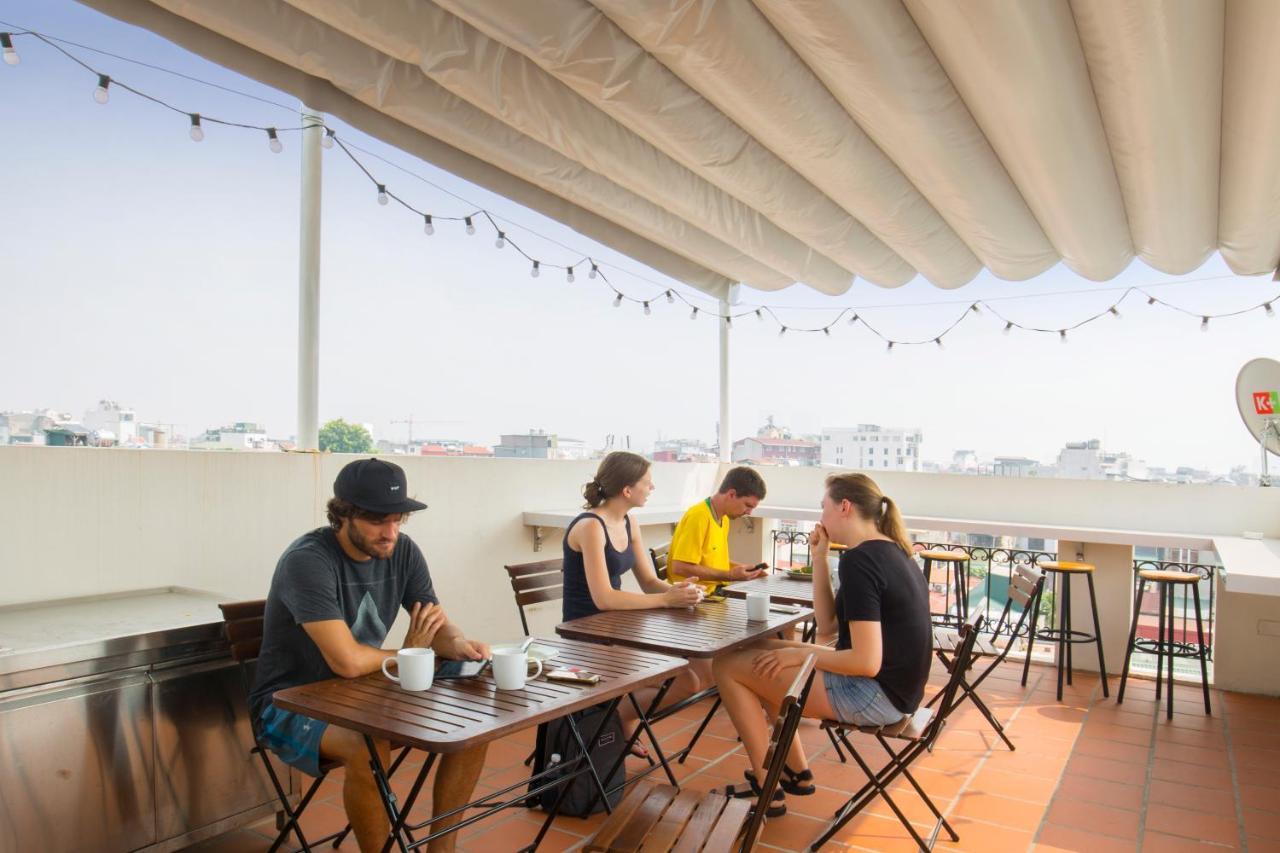 D'Annam Hostel ハノイ市 エクステリア 写真