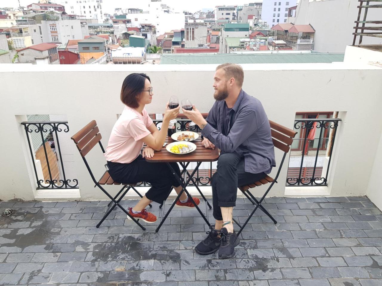 D'Annam Hostel ハノイ市 エクステリア 写真